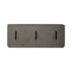 Cascade Falls - 82" TV Console - Satin Espresso