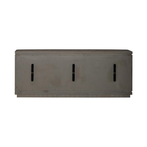 Cascade Falls - 82" TV Console - Satin Espresso