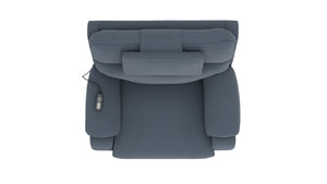 Dreamtime - 48" Power Headrest Power Lay Flat Recliner With CR3 Heat/Massage/Zero Gravity