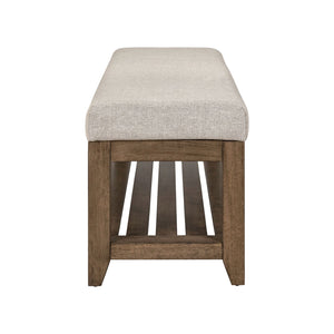 Shaker Lakes - Bed Bench - Brown