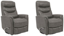 Gemini - Swivel Glider Recliner (Set of 2)