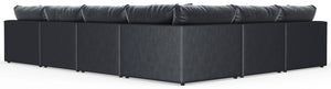 Remington - Modular Sofa And Cocktail Ottoman - Slate