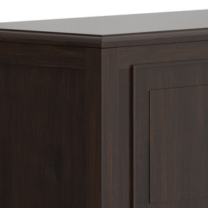 Connaught - Large Storage Bench Trunk - Dark Brown