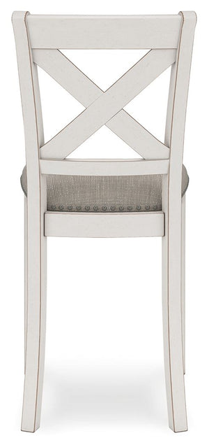 Robbinsdale - Upholstered Barstool (Set of 2) - Antique White