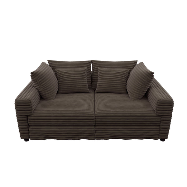 Modern Comfy Upholstered Sofa Cloud Couch & Deep Seat Couches