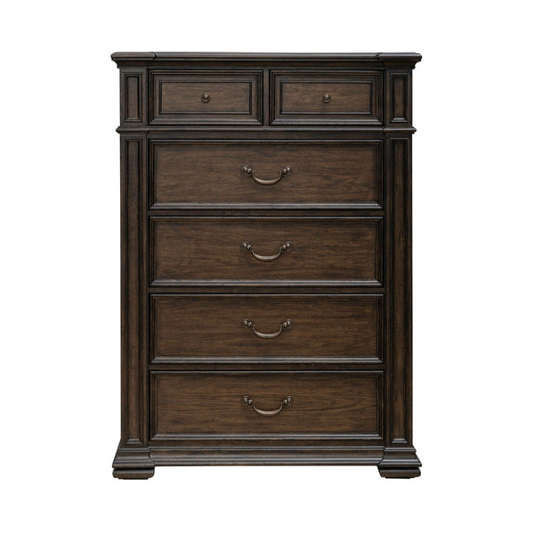 Providence Park - 6 Drawer Chest - Chateau Brown