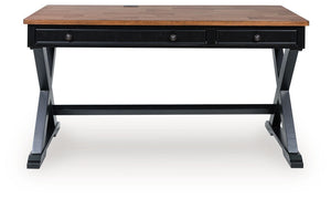 Wildenauer - Home Office Desk - Brown / Black