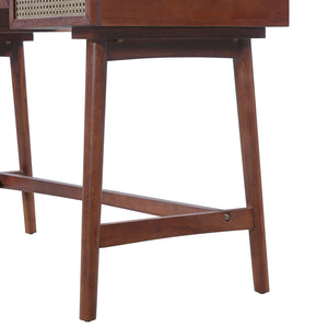 Writing Desk With 3 Drawers For Living Room