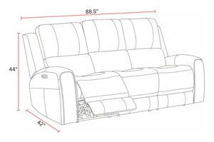 Belmont - Power Zero Gravity Sofa P3