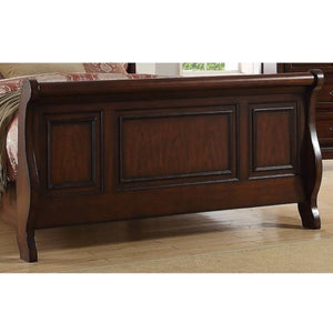 Bed With 2 Panel Headboard And Footboard