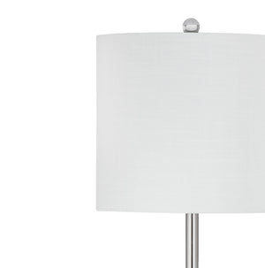 Radiant - Table Lamp - Clear Brushed Silver