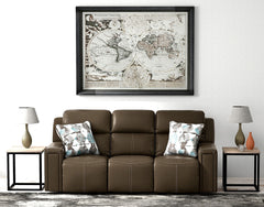 Arezzo - Power Headrest Power Reclining Sofa With Zero Gravity/Extended Ottoman