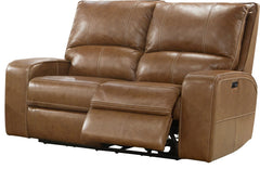 Swift - Power Reclining Loveseat - Bourbon
