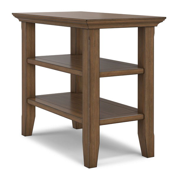 Acadian - Narrow Side Table - Rustic Brown