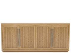 Modern - Media Credenza - Light Brown