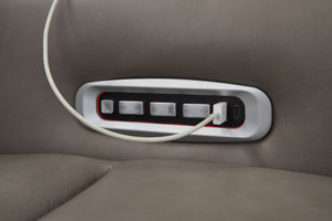 5Z-Comfort - Relaxation - Power Reclining Loveseat with Console / Adj Headrest