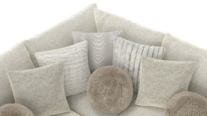 Ritzy - Modular Sofa And Included Cocktail Ottoman