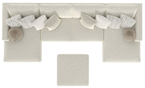Ritzy - Modular Sofa And Included Cocktail Ottoman