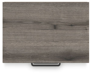 Graystorm - Two Drawer Night Stand - Brown Gray