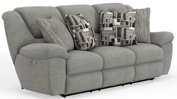 Trifecta - Sofa With 3 Recliners and Drop Down Table