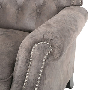 Modern Manual Push Back Recliner Chair