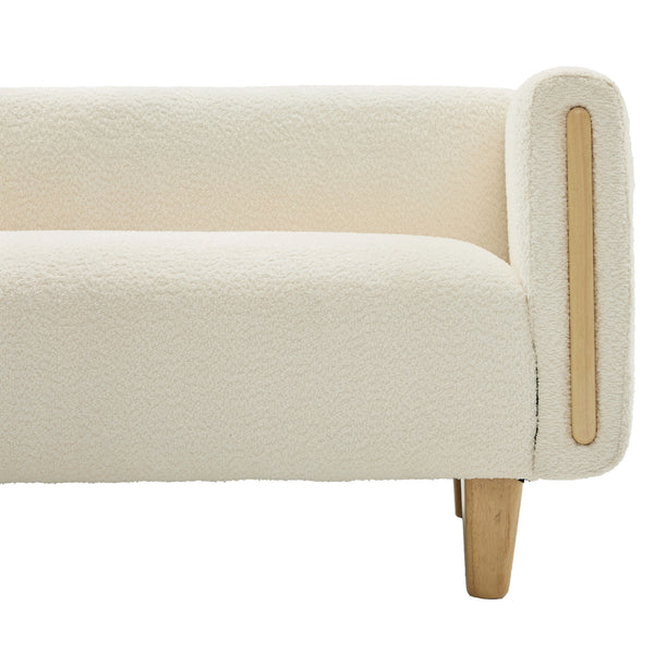 3 Seater Sofa With Armrests For Living Room