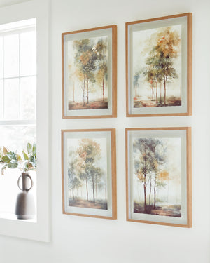Bryneford - Wall Art Set (Set of 4) - Multi