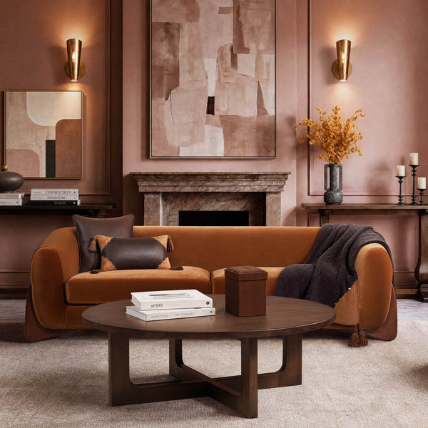 Pino - Round Coffee Table - Brown