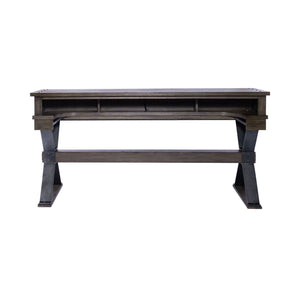 Sonoma Road - Console Bar Table - Weathered Beaten Bark