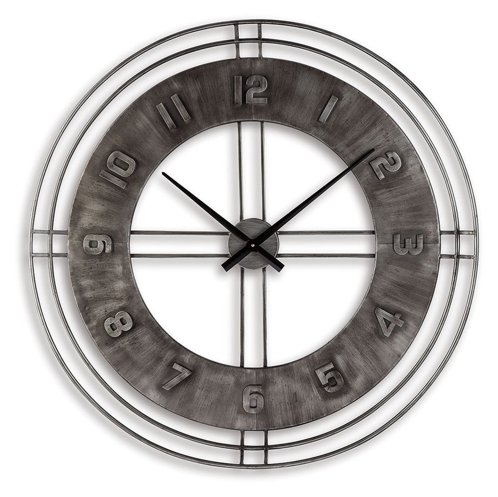 Ana Sofia - Wall Clock - Antique Gray