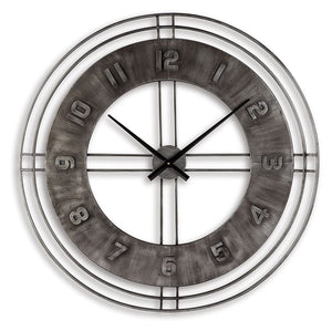 Ana Sofia - Wall Clock - Antique Gray