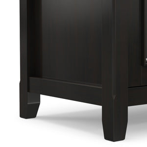 Amherst - Low TV Media Stand - Hickory Brown