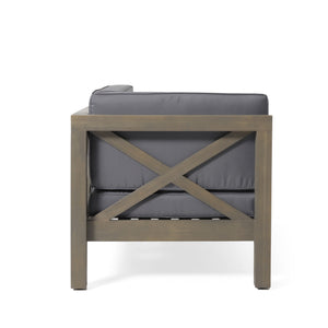 Brava - X Back Corner Bench