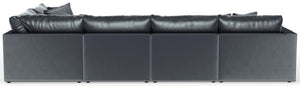 Remington - Modular Sofa And Cocktail Ottoman - Slate