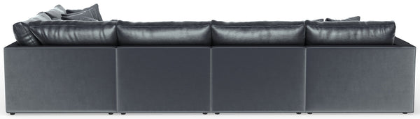 Remington - Modular Sofa And Cocktail Ottoman - Slate