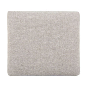 Berkley Square - Upholstered Console Stool - Linen & Khaki