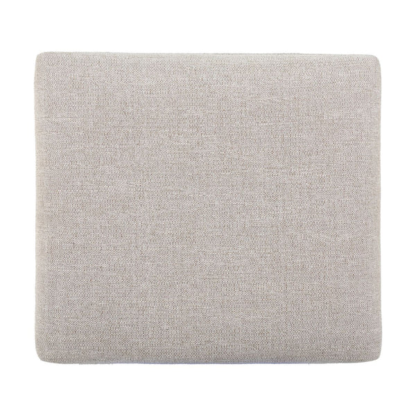 Berkley Square - Upholstered Console Stool - Linen & Khaki