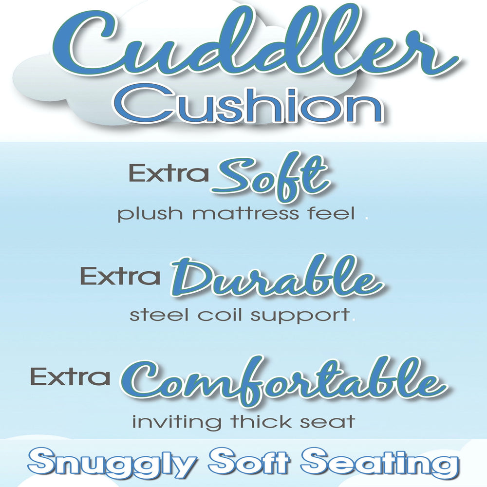 Canyon - 4 Piece Sectional With Cuddler Seat Cushions, Included Accent Pillows And Cocktail Ottoman (Right Side Facing Chaise) - Umber