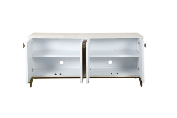 Astrid - Server - White Wash / Bone