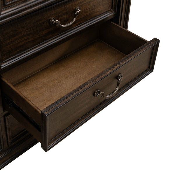 Provence Park - Dresser & Mirror - Chateau Brown