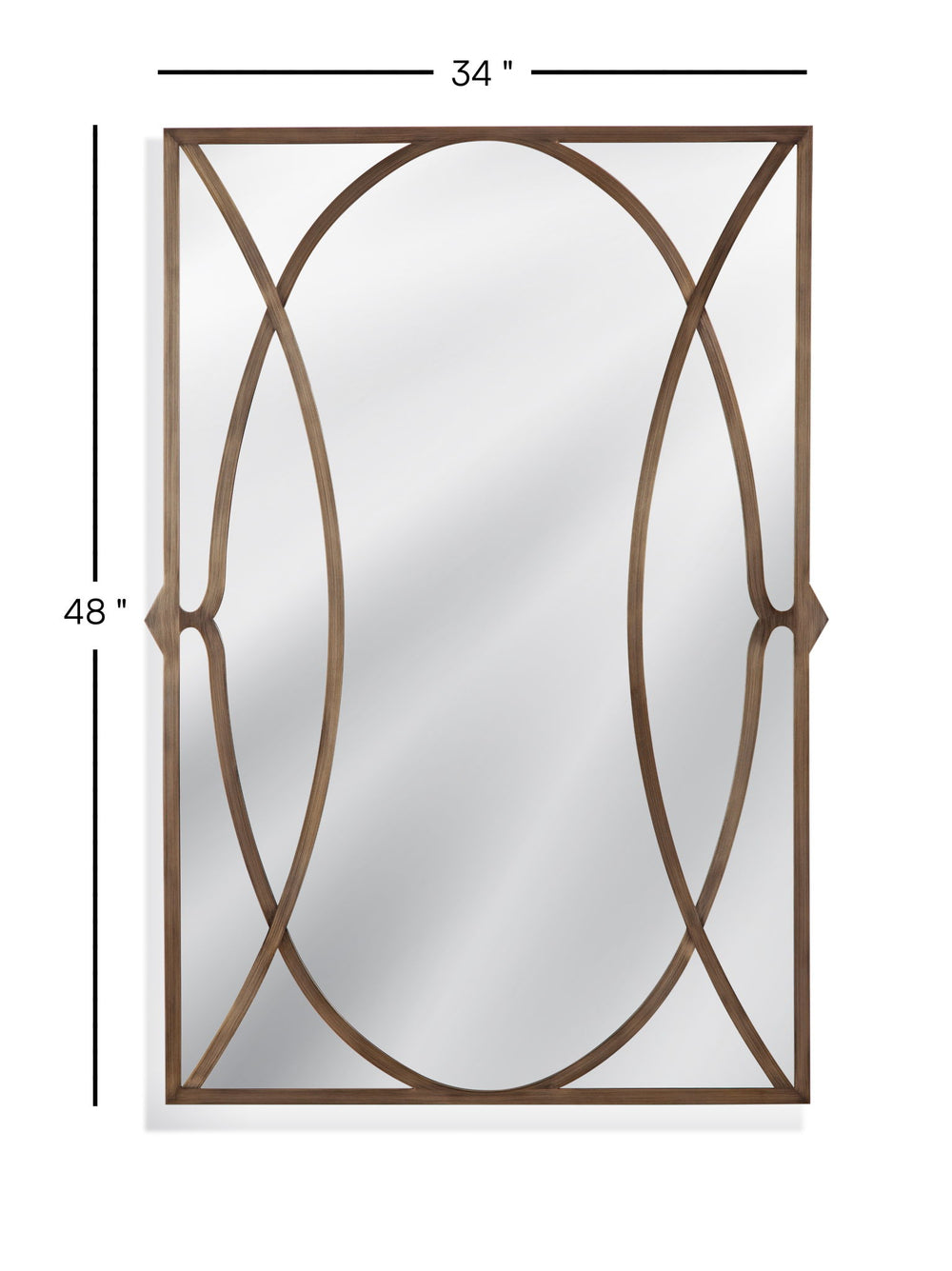Lattice - Wall Mirror - Yellow