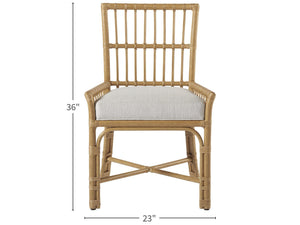 Escape - Clearwater Low Arm Chair (Set of 2) - Light Brown