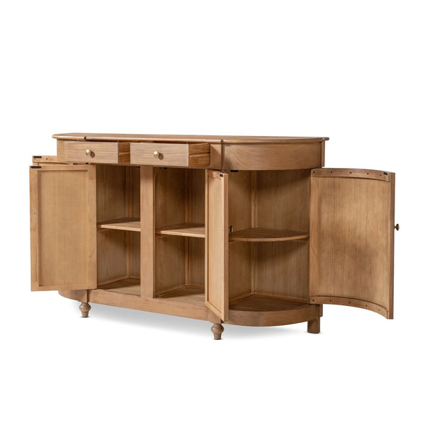 Camille - Side Table - Brown