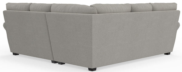 Livingston - Sectional With Comfort Coil Seating, 40" Cocktail Ottoman And Accent Pillows Included