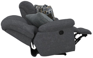 Trifecta - Sofa With 3 Recliners and Drop Down Table