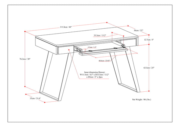 Lowry - Handcrafted Desk