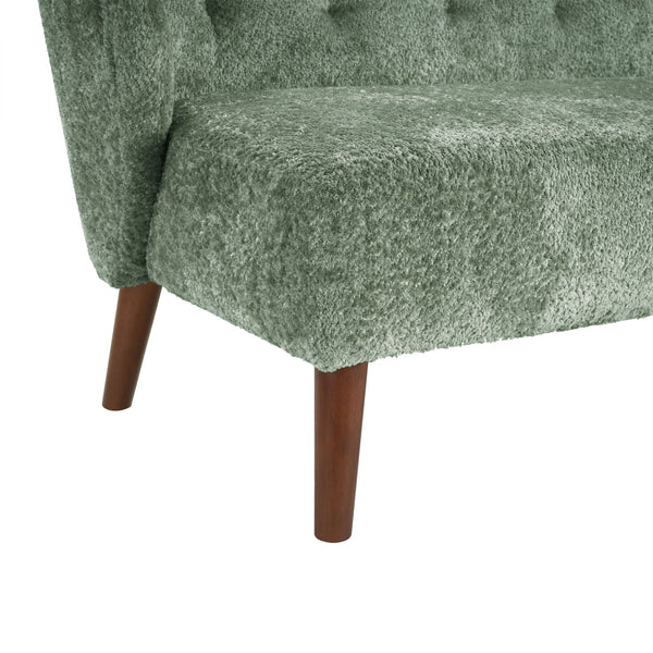 3 Seater Tufted Upholstered Couch Comfy Living Room Sofa