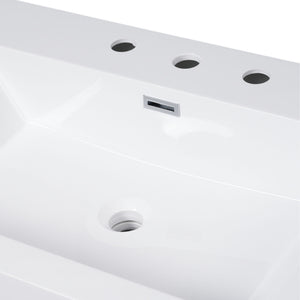 Bathroom Vanity With Sink, 5 Legs, Soft Close Drawers