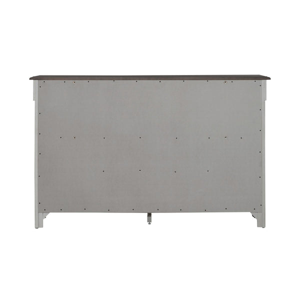 Ivy Hollow - 9 Drawer Dresser - Weathered Linen / Dusty Taupe