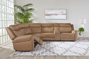 Momentum - Modular Power Reclining Sectional With Power Adjustable Headrests